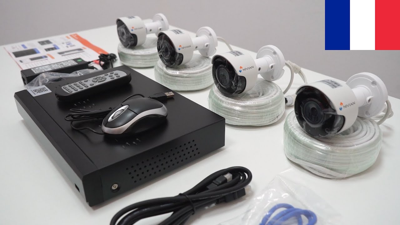 Kit de Vidéosurveillance IP Nivian | Contenu et Installation Rapide