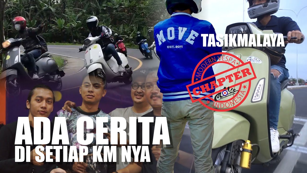 MOVE TASIK || komunitas modern vespa Indonesia - Chapter Tasikmalaya