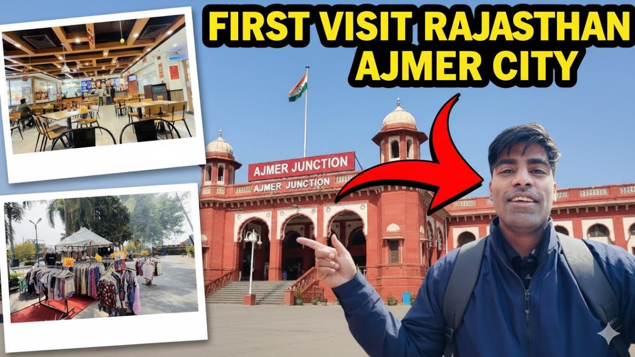 My First Time in Ajmer! 🕌 Exploring the Streets, Food, and Vibes of Rajasthan!