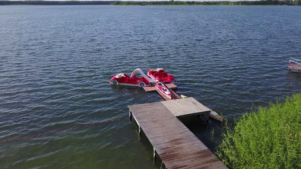 Magdalena Boszkowo -  noclegi, domki letniskowe, plaża, rowerki wodne, pomost