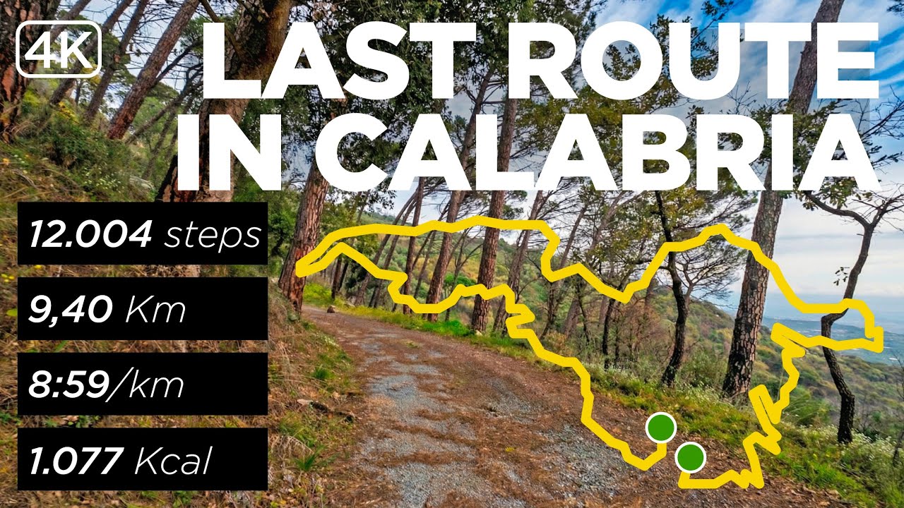 25 12 27 — My last day in Calabria | 9.4 km at 8:59/km