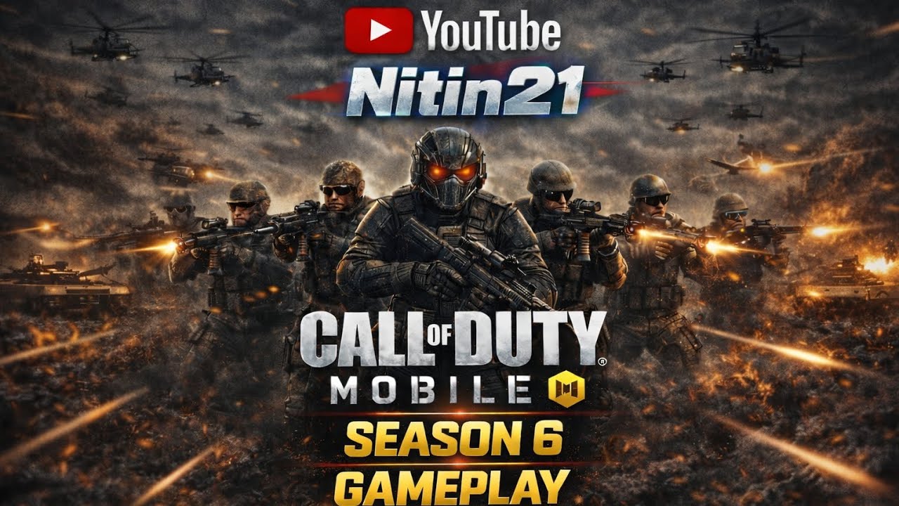 NiTiN21 - Full Warfare Chaos 😈 | CODM Season 6 Gameplay