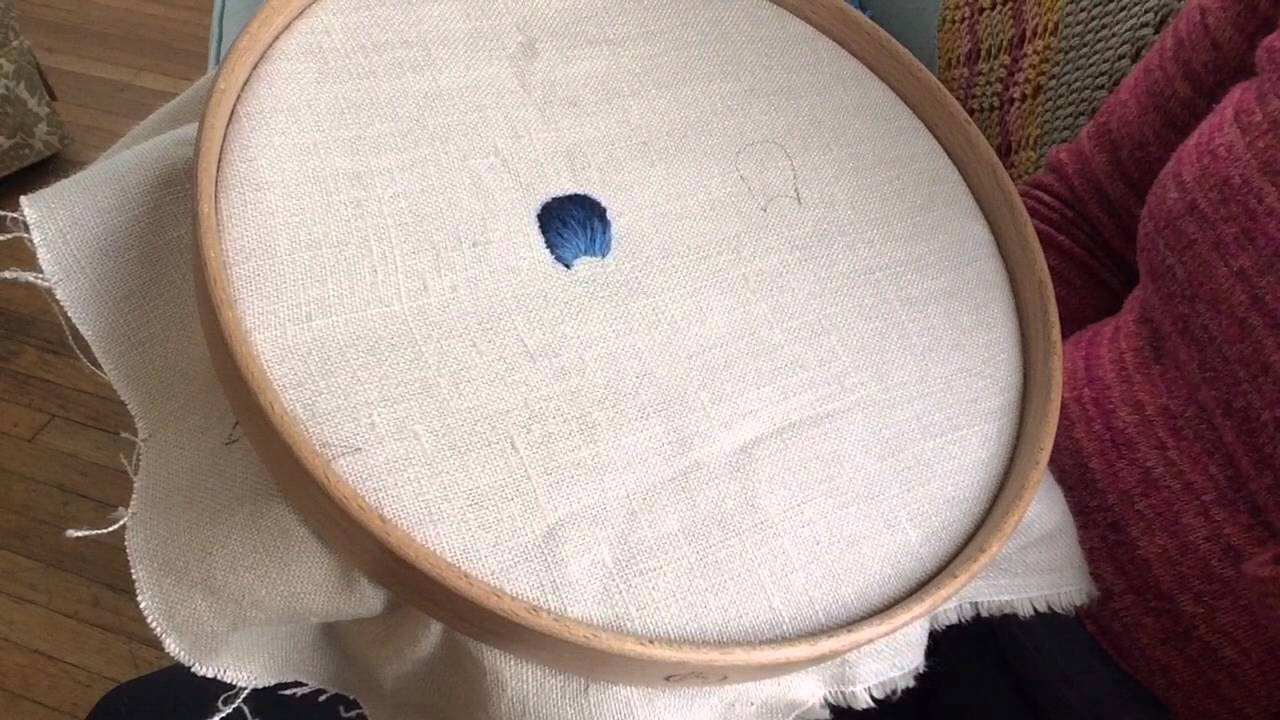 The long and short stitch - An embroidery tutorial