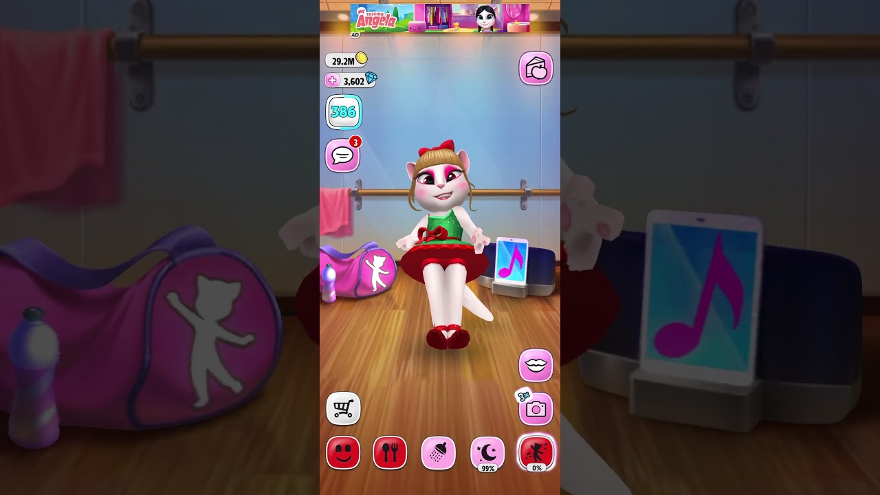 My talking Angela #shorts