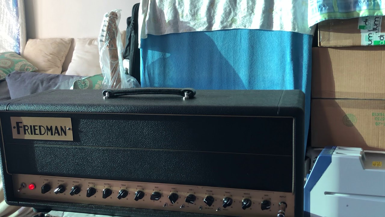 Friedman BE50 deluxe amp demo