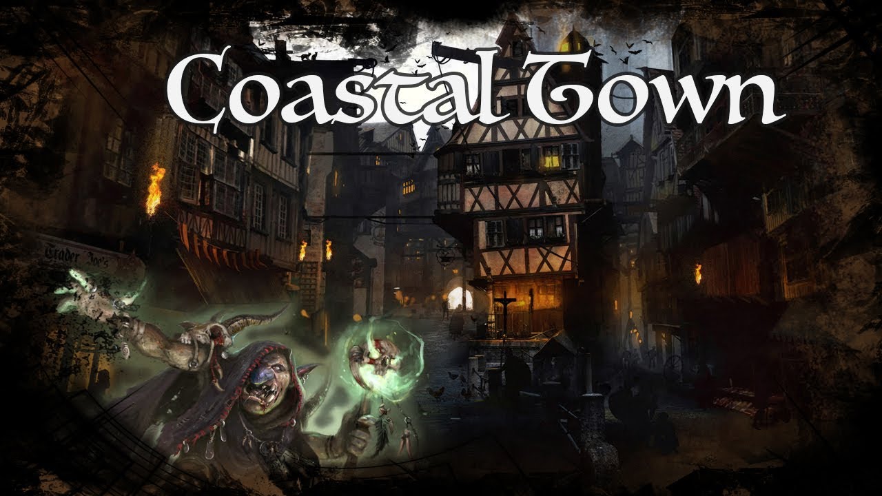 D&D Ambience - Coastal Town