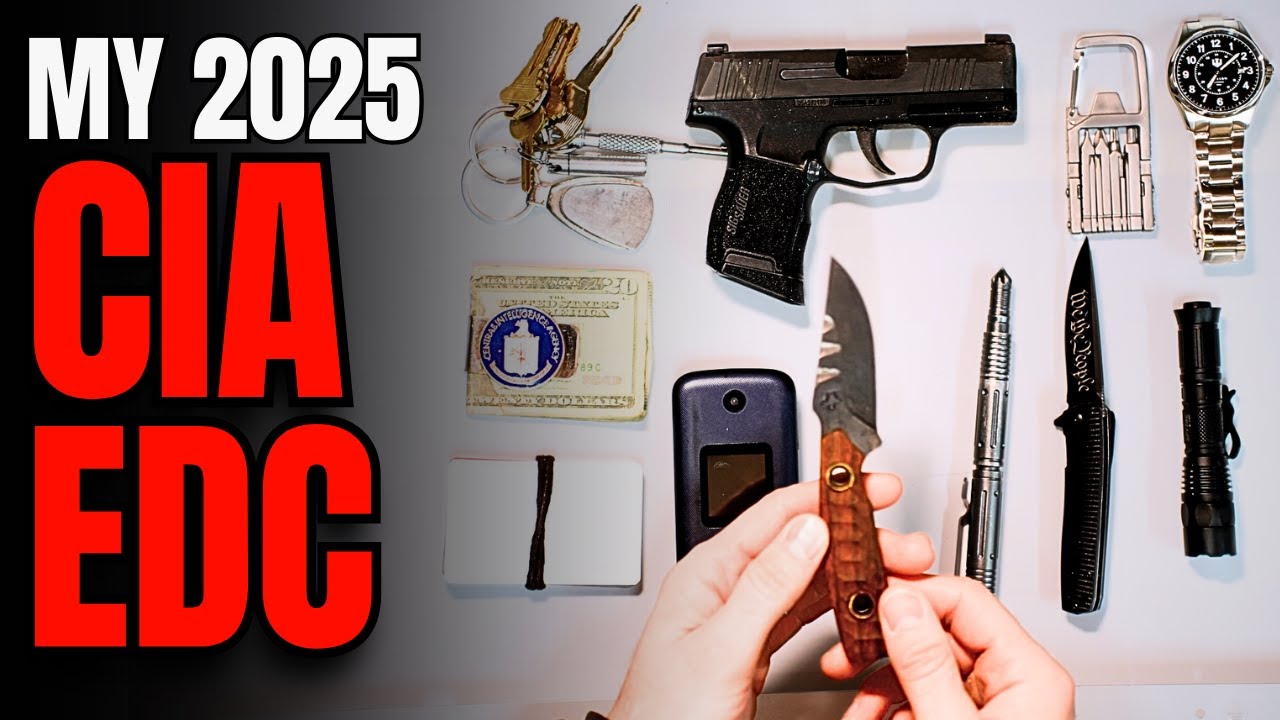 Обязательное снаряжение EDC для бывшего сотрудника ЦРУ в 2025 году