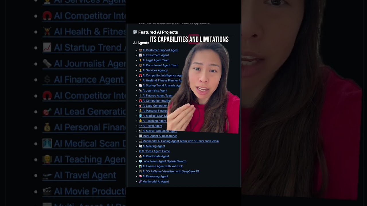 20+ free AI agent project examples