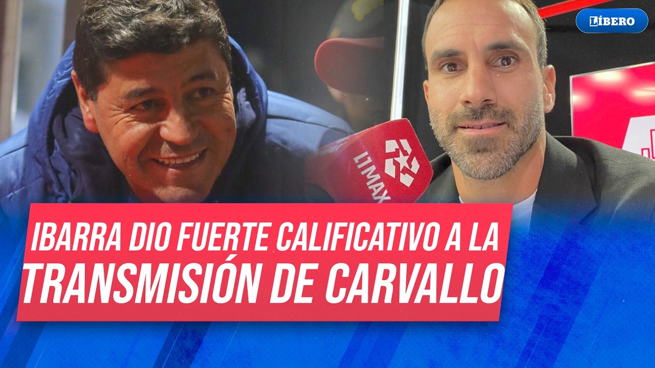 'Checho' se calentó y lanzó un FUERTE CALIFICATIVO contra Carvallo en plena transmisión