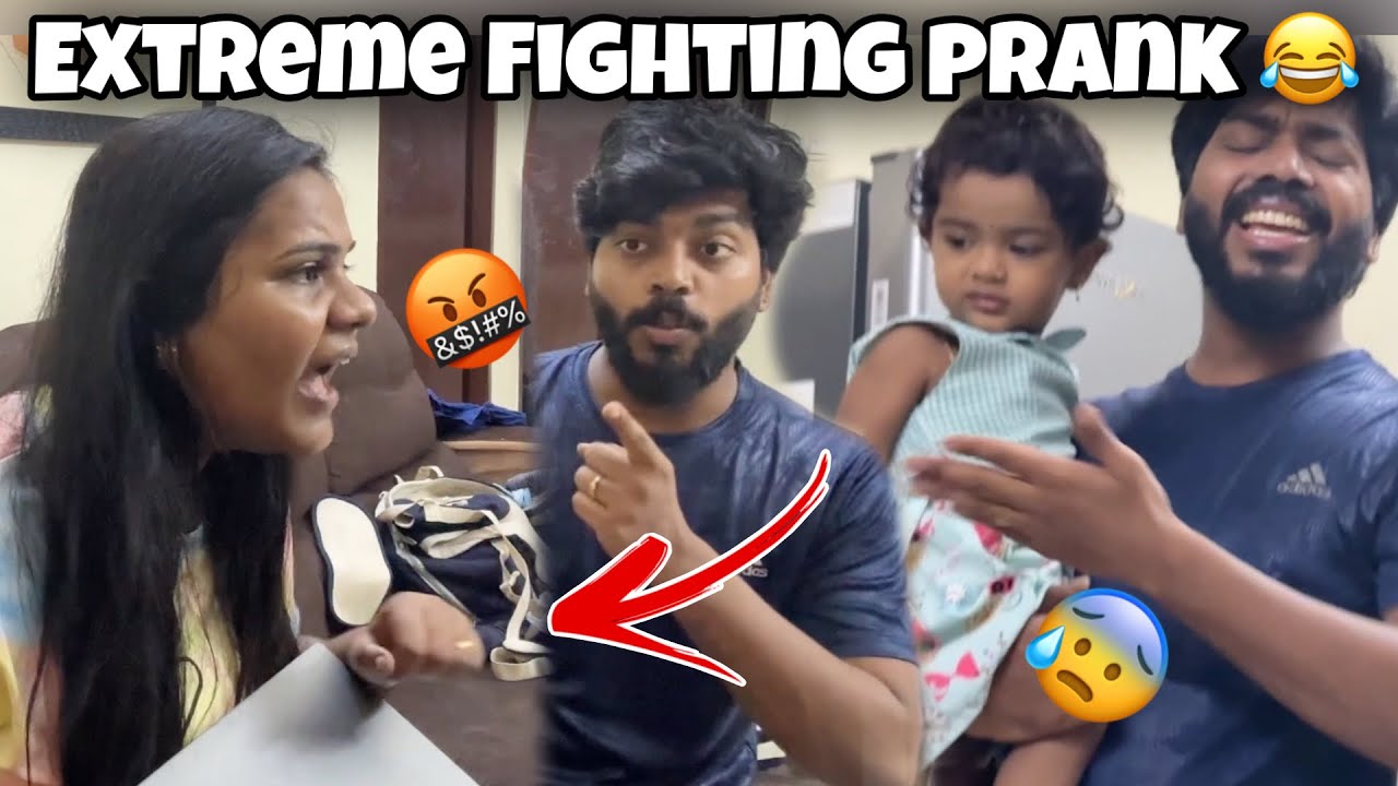 FIGHTING PRANK On Husband..😥 Allu Became EXTREMELY ANGRY 🤬 | Allu Loves Priya