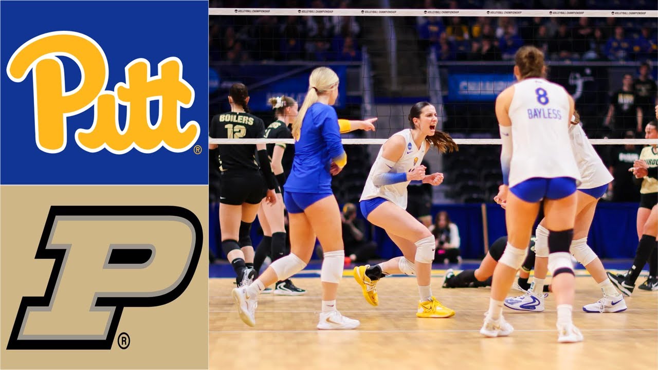 Pittsburgh vs. Purdue Full Game Women's College Volleyball | NCAA Regional Final 2025