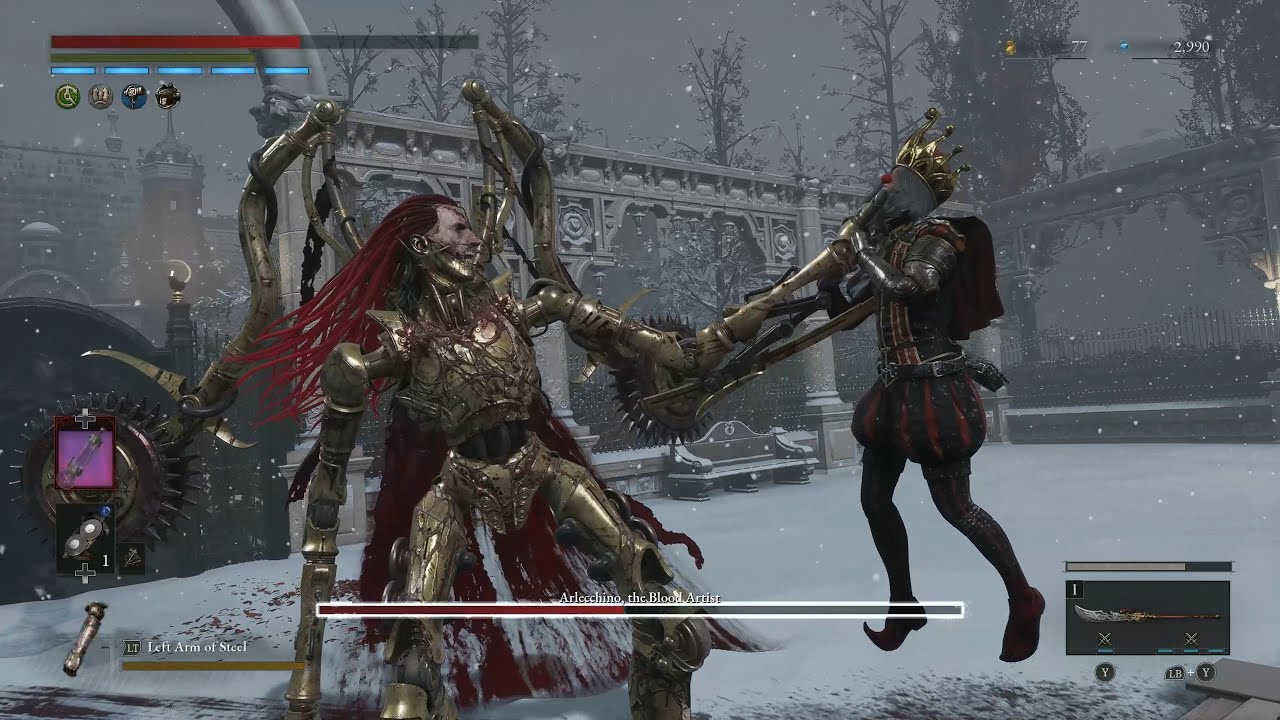 Level 5 Arlecchino, the Blood Artist - New Game difficulty