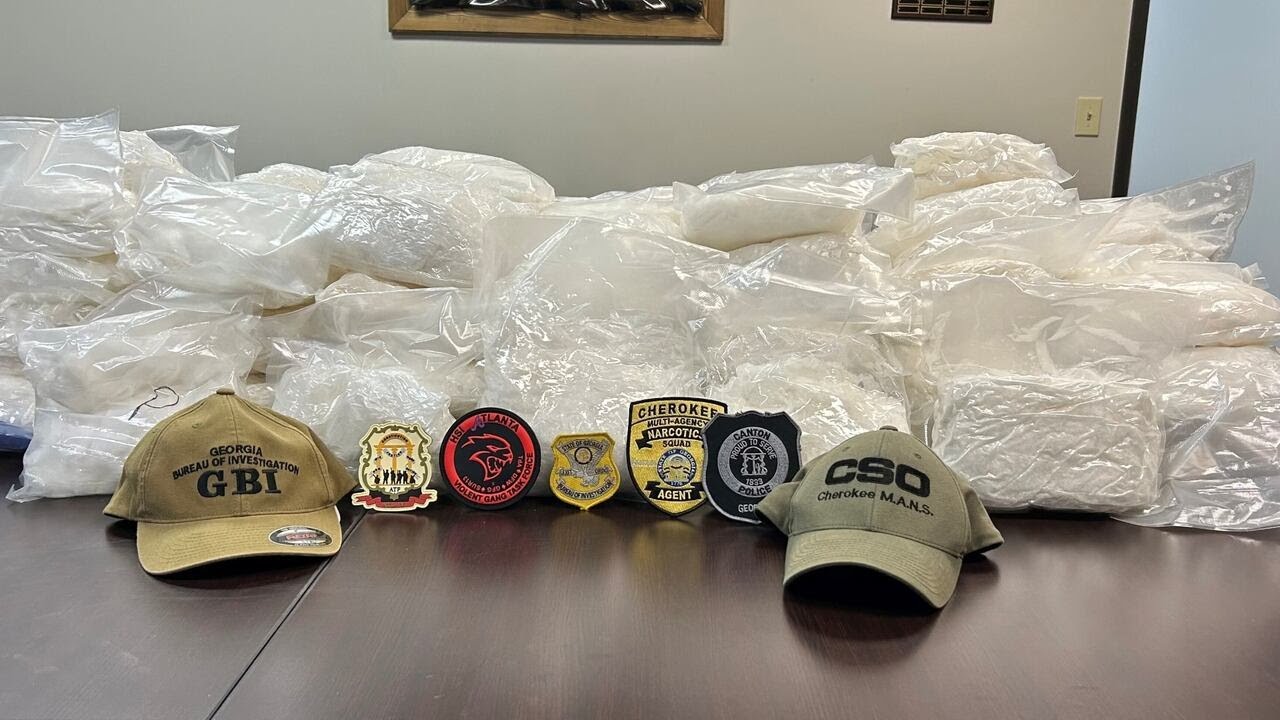 200 pounds of meth worth around $500K seized in Cherokee County, sheriff says