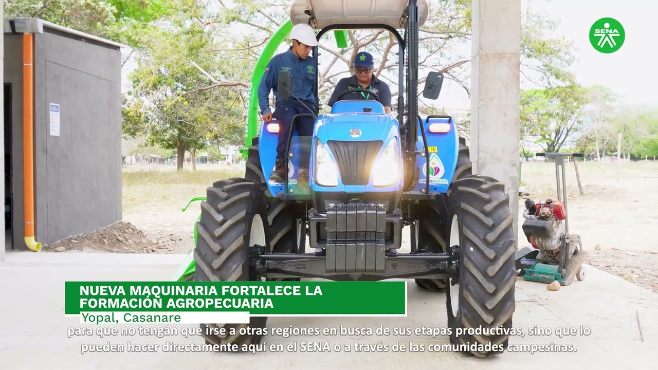 Tractores CampeSENA llegaron a Casanare