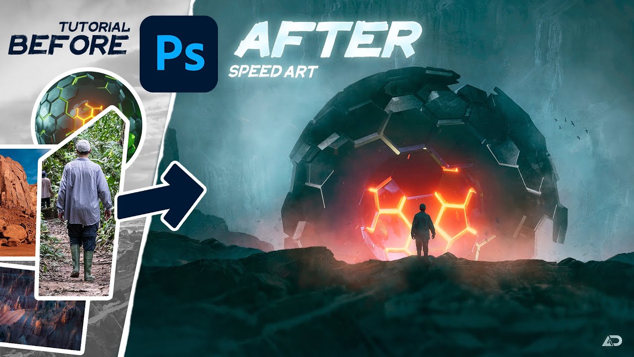 Cinematic Photo Manipulation Photoshop Speed Art Tutorial