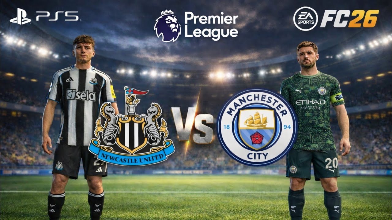 FC 26 - Manchester City Vs NewCastle United - PREMIER LEAGUE 25/26 FULL MATCH. \PS5 PRO [4K60}