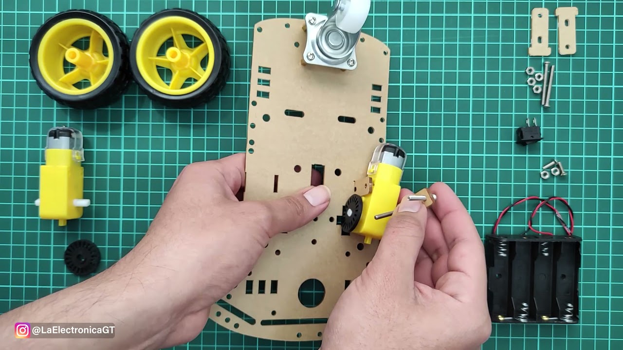 ¿Cómo armar kit de carro de 2 ruedas?
