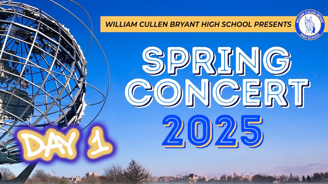 William Cullen Bryant HS's Spring Concert 2025 Day 1