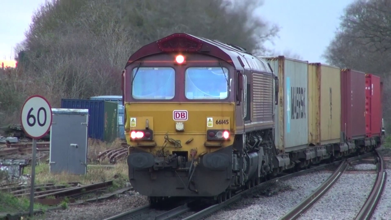Class 66 Thrash at Westerfield