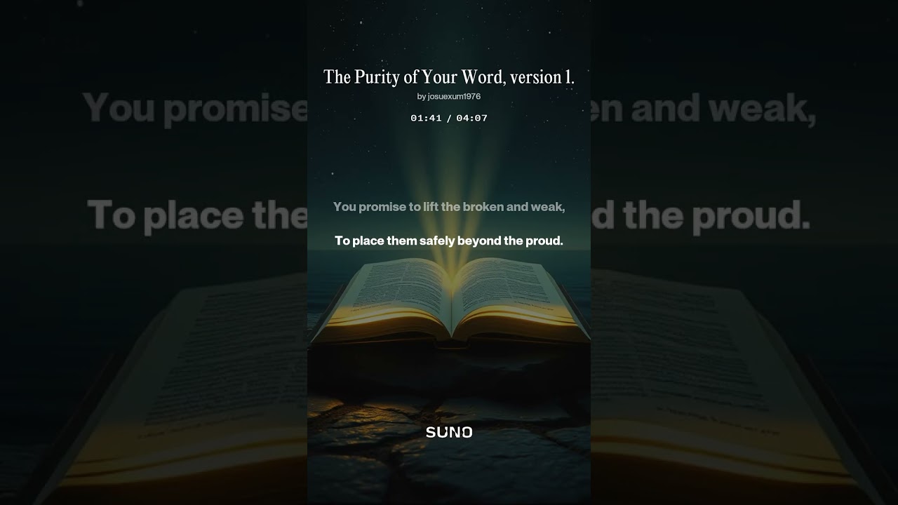 The purity of your word, version 1.