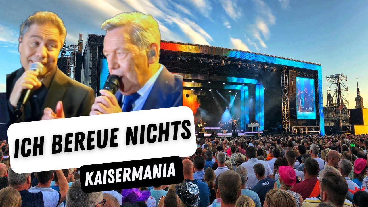 Roland Kaiser - Ich Bereue Nichts Live 2022 Kaisermania