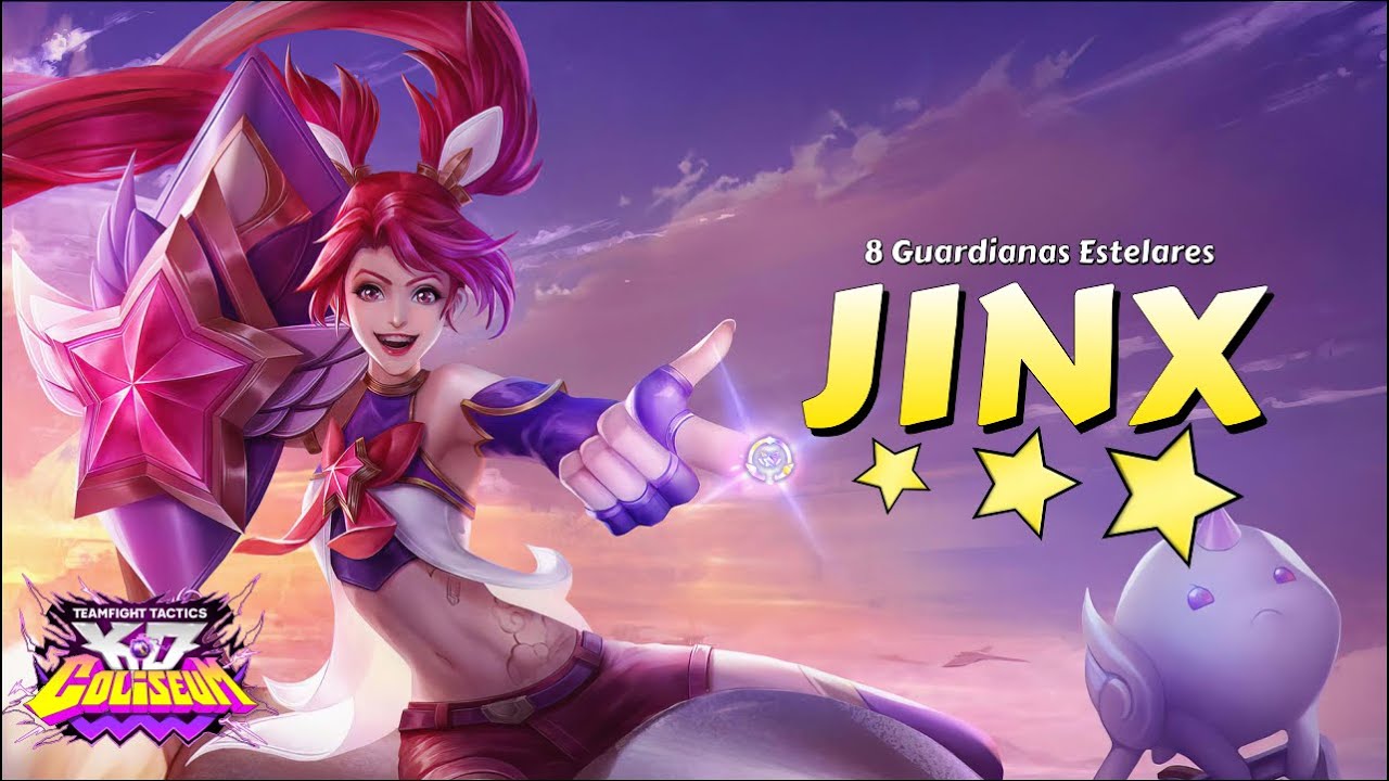 Jinx ☆☆☆ - Guardianas Estelares - TFT Set 15