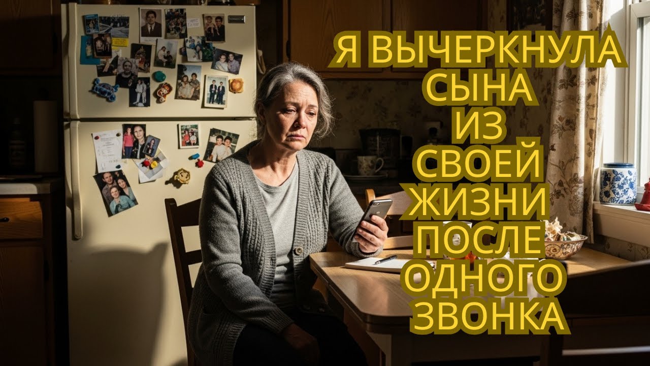 Я вычеркнула сына из своей жизни после одного звонка. Вот почему...