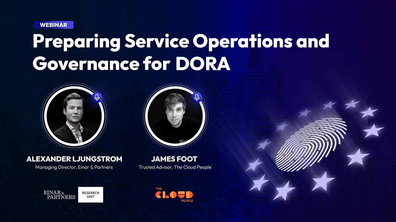Preparing Service Operations and Governance for DORA with ServiceNow