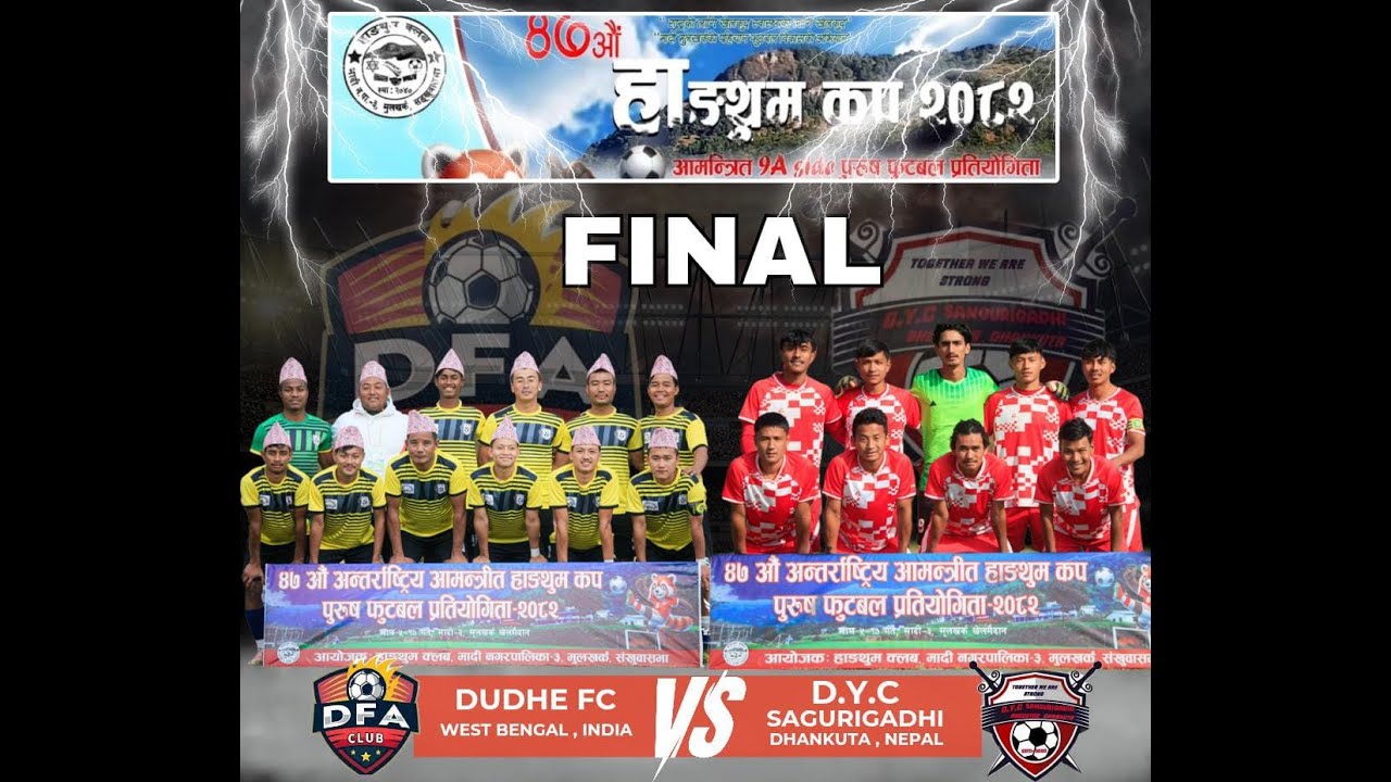 DUDHE FC DARJILING VS D.Y.C SAGURIGADI DHANKUTA
