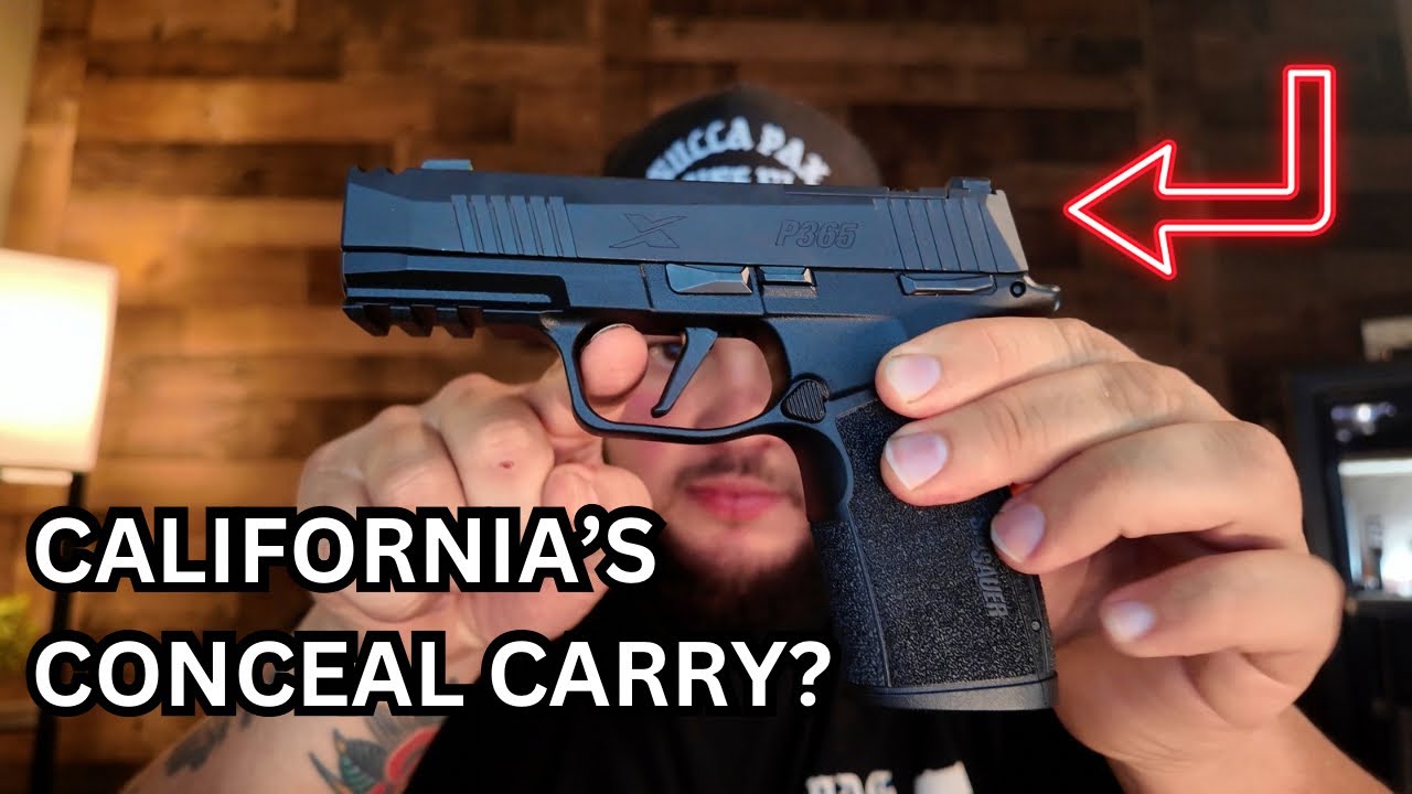 Sig Sauer - P365 X-Macro Comp California “UNBOXING” Conceal Carry Edition 2025