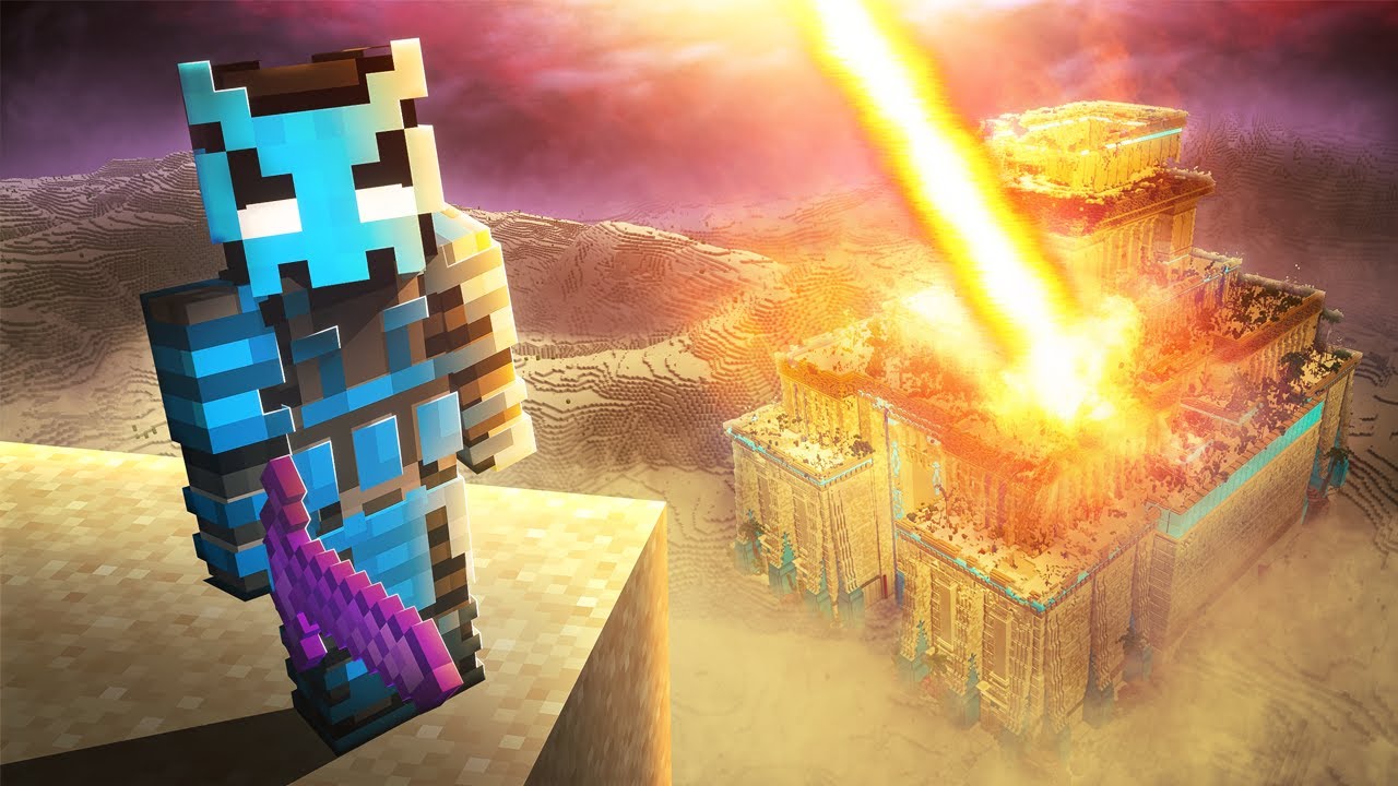Я уничтожил пустынную империю Minecraft