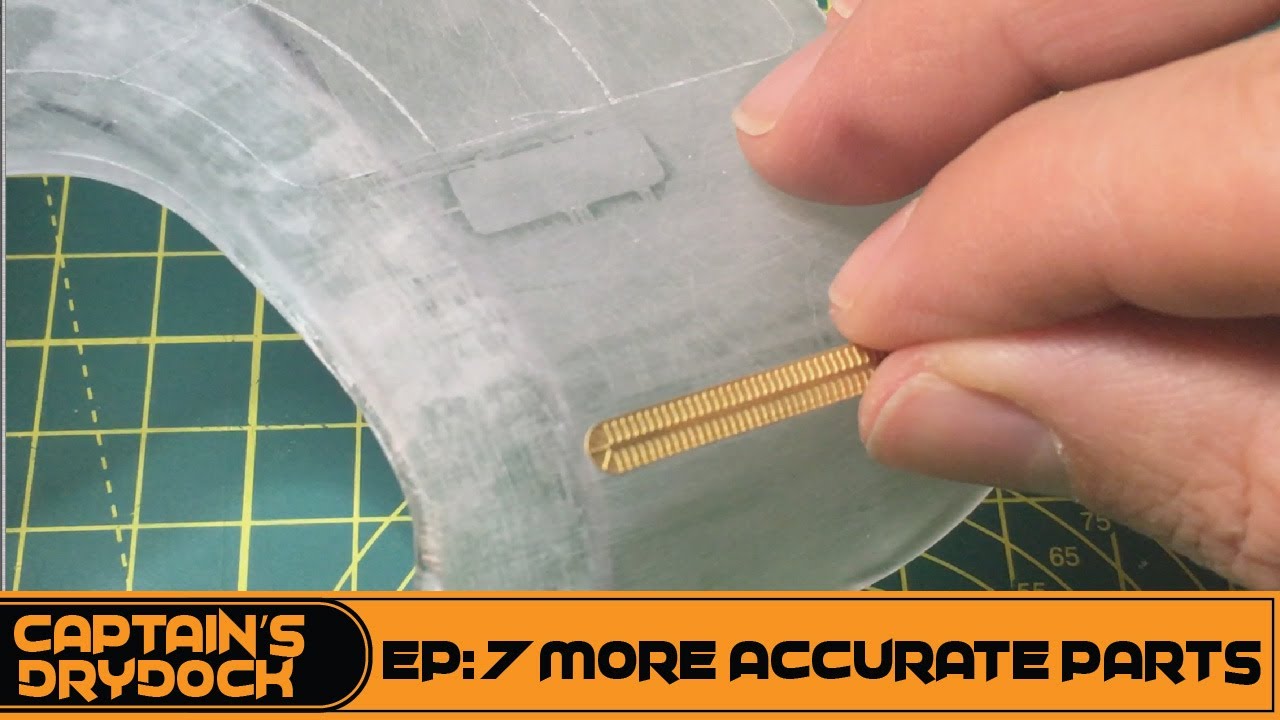 Building the Enterprise D: Episode 7 More Accurate Parts
