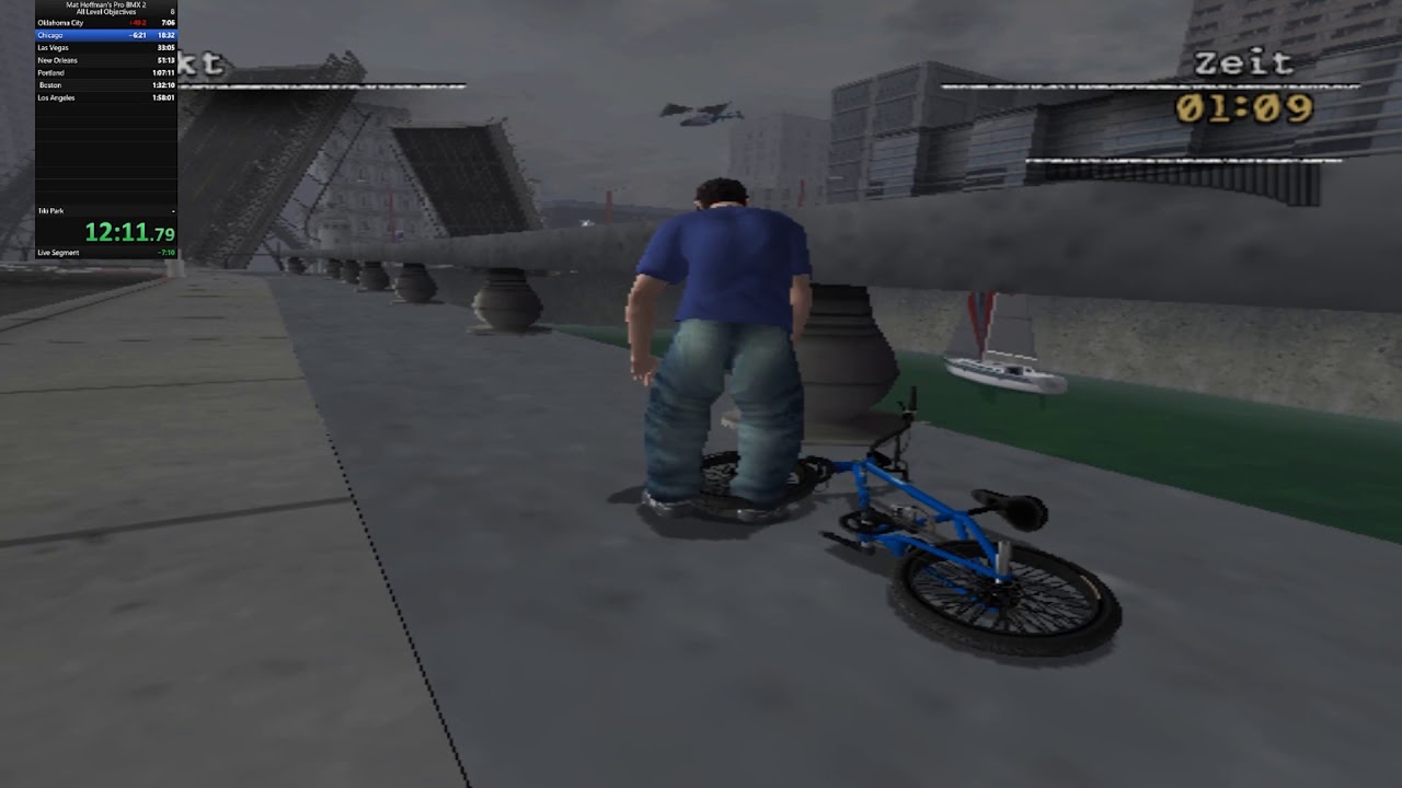 Matt Hoffmans pro BMX 2 Speedrun 2:59:10.56