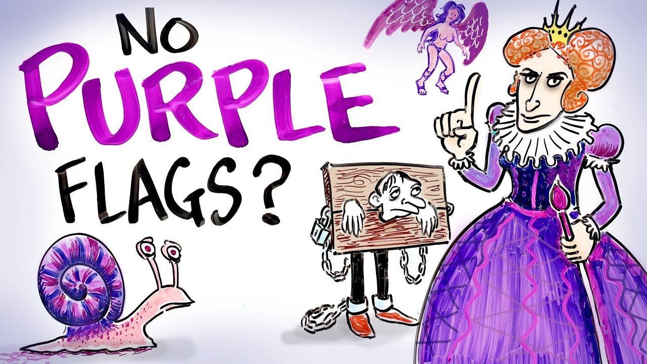 Why Don't Country Flags Use The Color Purple?