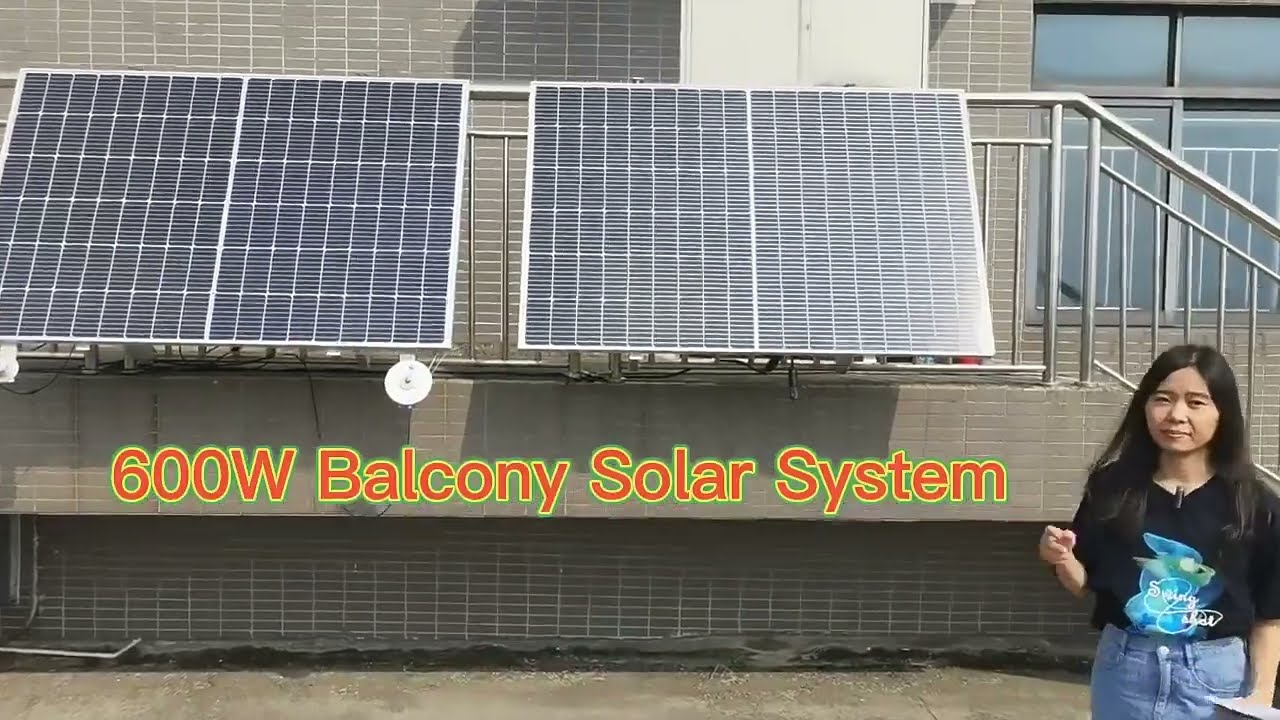 Namkoo 600 & 800 Watt On Grid Solar System in Germany Balcony Balkonkraftwerk
