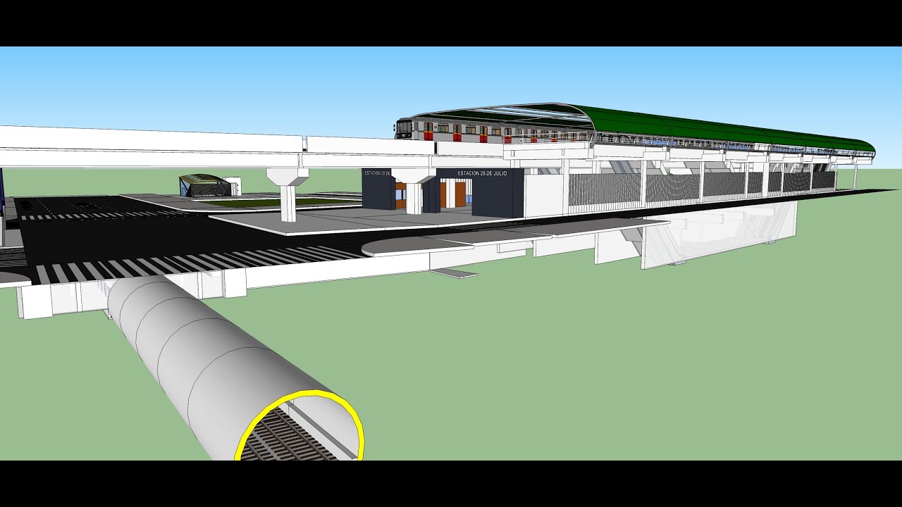 Metro de Lima - Estación 28 de Julio - L1 y L2