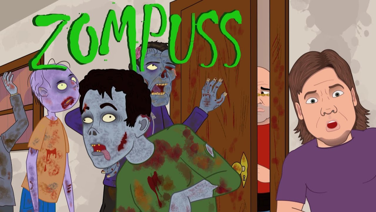 Theo's Zombie Moment - JRE Toons