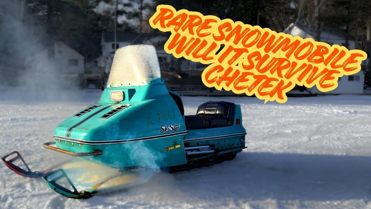 WILL THIS RARE SNOWMOBILE SURVIVE A VINTAGE RIDE!