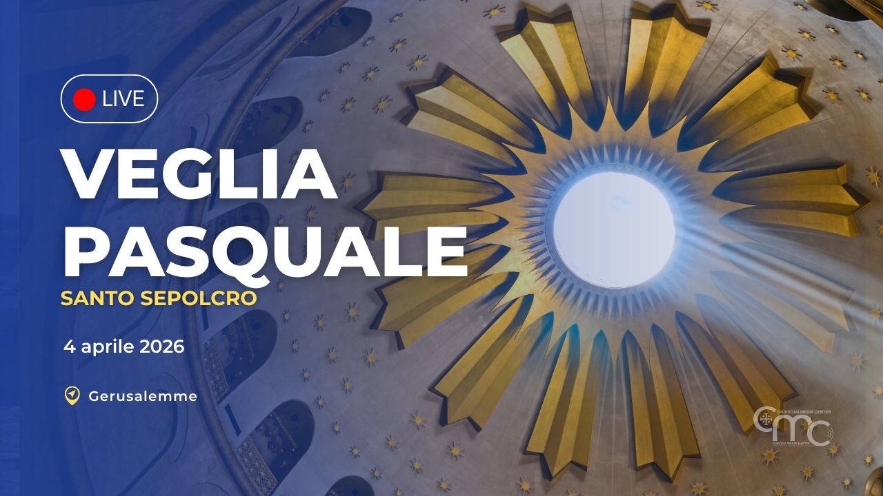 🔴 LIVE DA GERUSALEMME: Veglia Pasquale 2026 | Santo Sepolcro | Settimana Santa