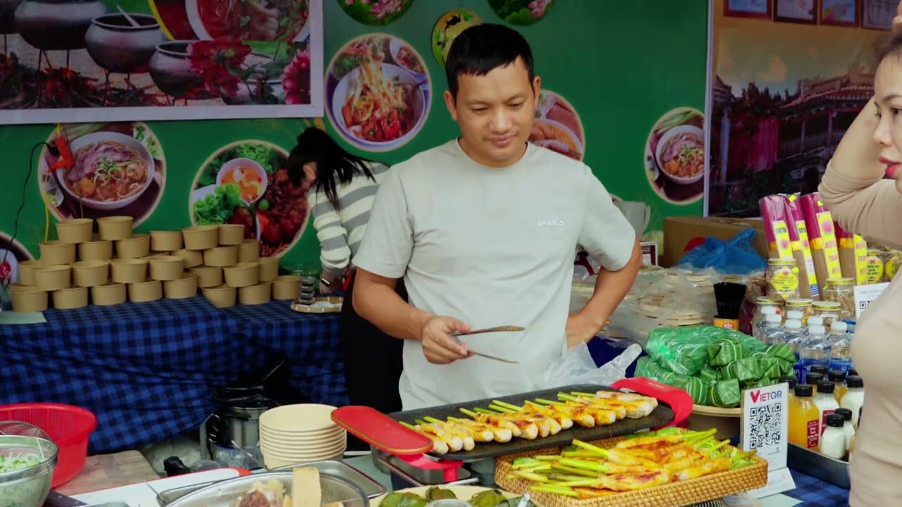 Một vòng hội chợ ẩm thực phường Hoa Lư Tỉnh Ninh Bình