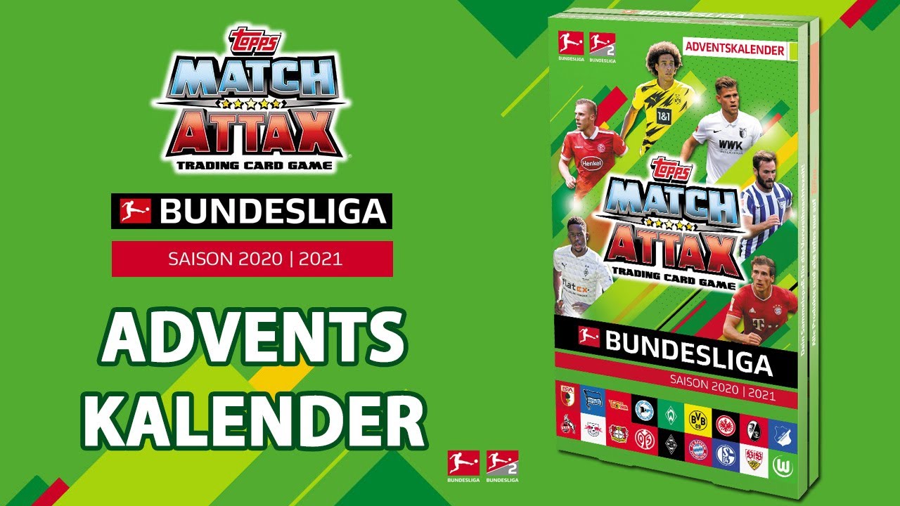 TOPPS Bundesliga Match Attax 2020/21 - ADVENTSKALENDER