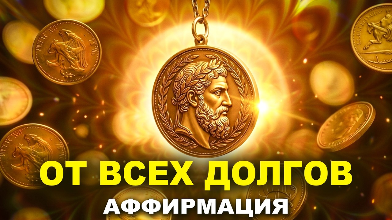 Медитация - Аффирмация от ВСЕХ ДОЛГОВ, помогает легко и быстро выплатить все долги 💰