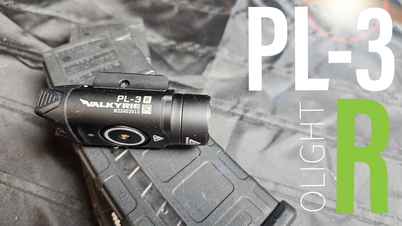 PL-3R VALKYRIE - 1500 Lumens and a Rechargeable Battery