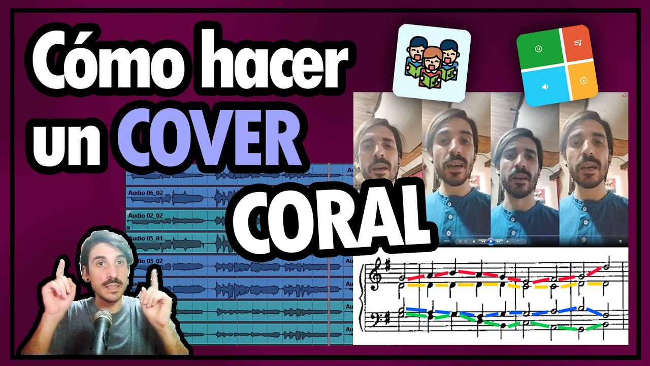 Cómo hacer un CORAL a partir de una MELODÍA 🎼 Armonizar a 4 VOCES 🎵