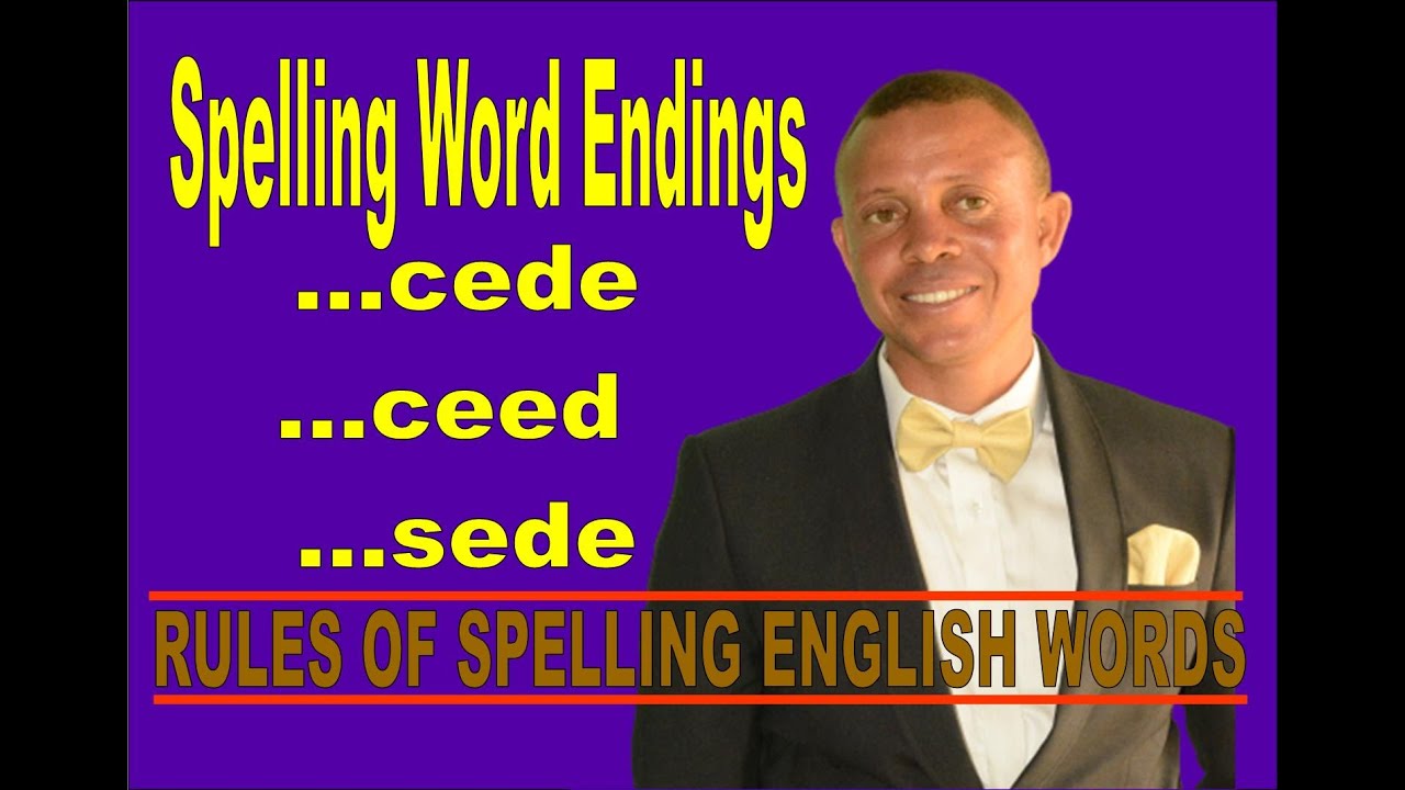 SPELLING WORD ENDING 1