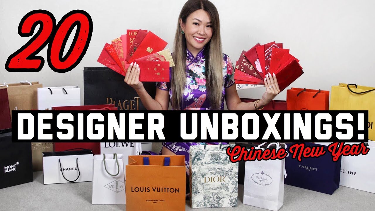 LUNAR NEW YEAR DESIGNER UNBOXINGS 2019 🧧 | LV, CHANEL, HERMES, CARTIER, DIOR & MORE