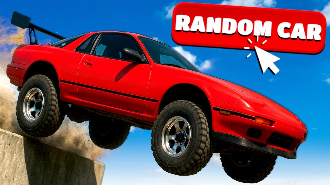 CAR RANDOMIZER CHALLENGES! (BeamNG)