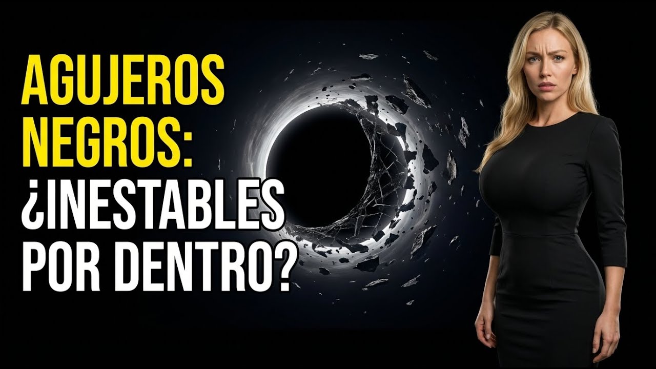 El SECRETO OSCURO de los AGUJEROS NEGROS: ¿Son INESTABLES por DENTRO?