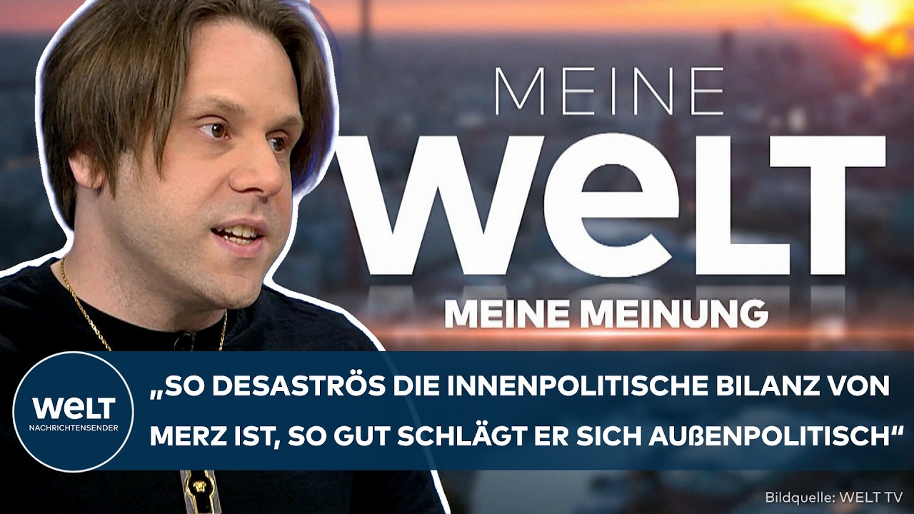 WELT MEINUNG: Merz spricht Tacheles mit Trump! Lob an Außenpolitik des Kanzlers
