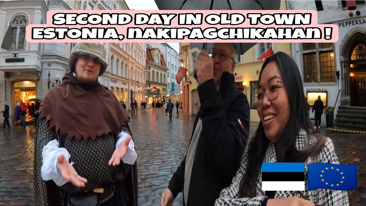 ПОЕЗДКА НА ВТОРОЙ ДЕНЬ! СТАРЫЙ ГОРОД ЭСТОНИИ! ДОБРО ПОЖАЛОВАТЬ!
